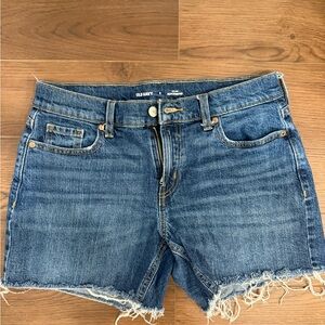 Old Navy Women's Mid Rise Denim Shorts